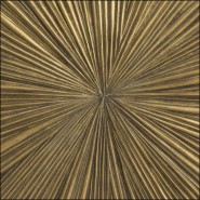 Objet mural 24 - Sunburst - High-end Sunburst wall mural with mixed materials - Pacific Compagnie.