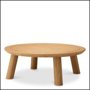 Table basse d’extérieur 24 - Weston - Elegant low table for outdoor living spaces - Pacific Compagnie.