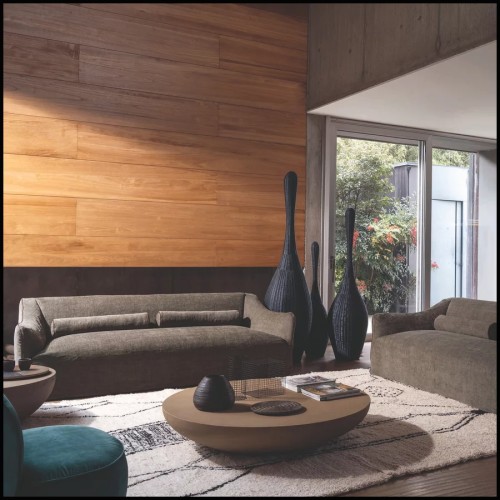 Canapé 30 - Saia 12 - Sophisticated sofa design with sleek lines by Gervasoni - Pacific Compagnie.