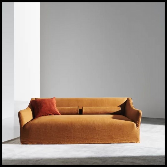 Canapé 30 - Saia 12 - Modern Gervasoni sofa with sleek design - Pacific Compagnie.