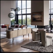 Buffet 30 - Daen 69 | Buffet 30 - Daen 69, conçu par Gervasoni en MDF laqué - Pacific Compagnie.