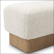 120897 - Beige wooden bench - Pacific Compagnie.