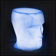 Table d'appoint 111 - Light Head - Chevet design - Pacific Compagnie.