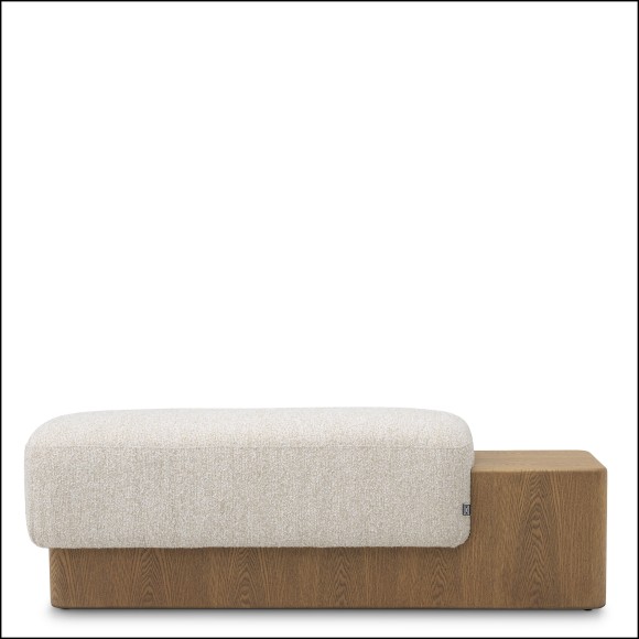 120897 - Low-height beige bench for seating - Pacific Compagnie.