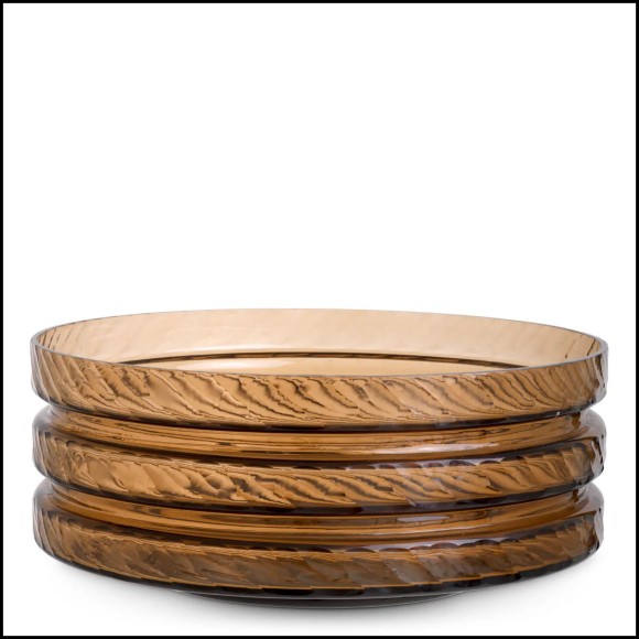 119967 - Elegant copper and glass decorative accessory for home - Pacific Compagnie.