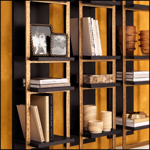 120096 - Decorative agate item with natural texture and color - Pacific Compagnie.