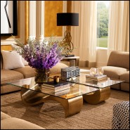 119959 - Decorative object in black and white resin, 39 cm long - Pacific Compagnie.