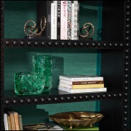 120053 - Modern black wooden wardrobe with 120 cm length, made of wood, ideal for closets - Pacific Compagnie.