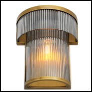 120918 - Eichholtz 120918 wall lamp in antiqued brass finish - Pacific Compagnie.