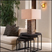 120272 - Luxury table applique with aged brass finish and 19 cm depth - Pacific Compagnie.