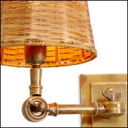 120486 - Laiton vieilli applique with unique details 120486 - Pacific Compagnie.