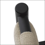 119304 - Literie de luxe en écru renato, matière contre-plaqué - Pacific Compagnie.