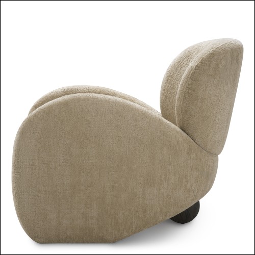 119823 - Luxe seating with rich wooden texture - Pacific Compagnie.