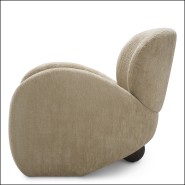 119823 - Luxe seating with rich wooden texture - Pacific Compagnie.