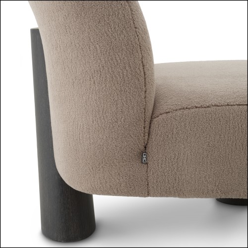 119822 - Fauteuil de luxe gris en contre-plaqué de haute qualité - Pacific Compagnie.