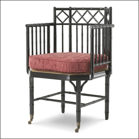 120582 | Fauteuil en bois avec style luxueux - Pacific Compagnie.