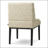 120169 - Wooden luxury chair with dimensions L. 64 × D. 70 × H. 91 - Pacific Compagnie.