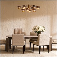 120169 - Siège en bois massif, couleur Arden, design luxueux - Pacific Compagnie.