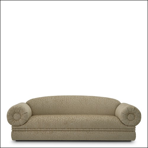 118682 - Wooden luxury sofa in Auden beige finish - Pacific Compagnie.
