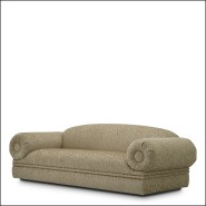 118682 - Auden beige luxury sofa with modern contours - Pacific Compagnie.