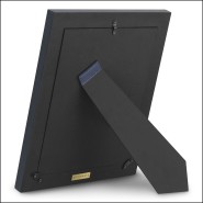 119983 - Blue Eichholtz leather decor item with luxury finish - Pacific Compagnie.