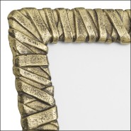 120109 - Decorative wall item, 20 cm wide, made of aluminium - Pacific Compagnie.