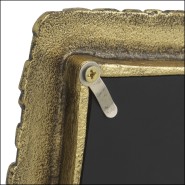 120109 - Élégant accessoire déco en aluminium laiton vieilli 120109 - Pacific Compagnie.