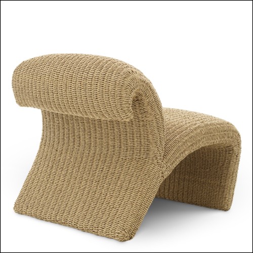 119108 - Luxury chair with natural aluminium finish - Pacific Compagnie.