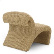 119108 | Chaise de luxe en aluminium naturel - Pacific Compagnie.