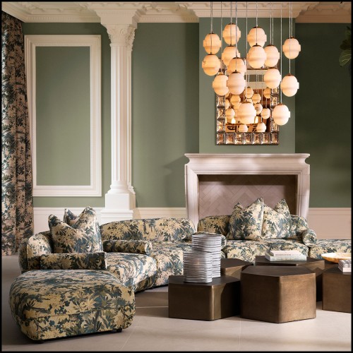 120820 - Luxurious velvet sofa 120820 - Pacific Compagnie.