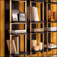 120112 - Luxury decorative accessory in vintage brass finish - Pacific Compagnie.