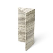 120396 - Elegant silver travertine column - Pacific Compagnie.