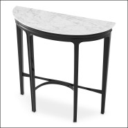 119794 - White marble console with 85.5 cm height - Pacific Compagnie.