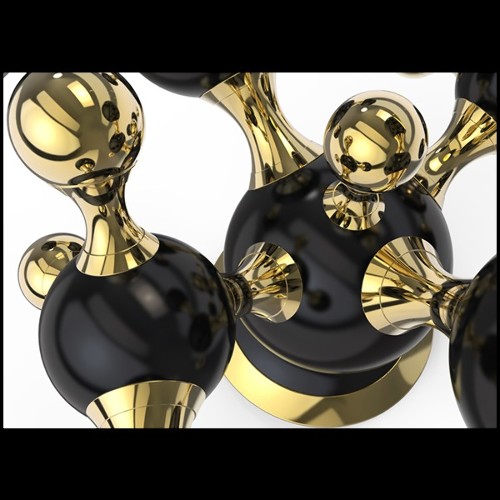 Lampe 151 - Black Pearl - Noir intense - Pacific Compagnie.