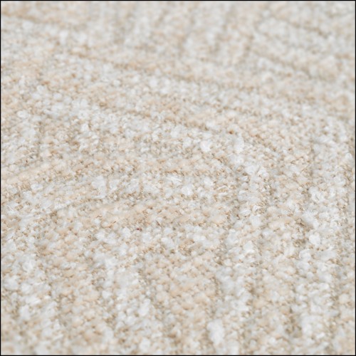 120819 - Stuffed luxury cushion, 17cm diameter, 58cm pile, durable fabric construction - Pacific Compagnie.