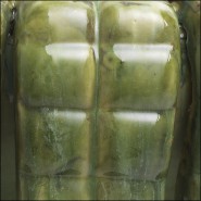 120379 | 120379 - Green planter in ceramic material - Pacific Compagnie.