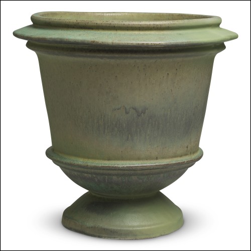 120376 - Verte colored cache-pot with 57.5 diameter  - Pacific Compagnie.