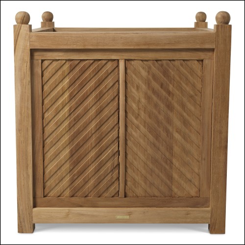 119378 - Accessoire de décoration en bois de teck pour plantes et fleurs - Pacific Compagnie.