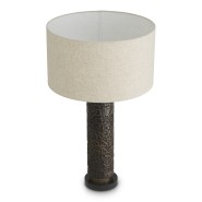 120456 - Bronze granite indoor lighting fixture, Eichholtz design - Pacific Compagnie.