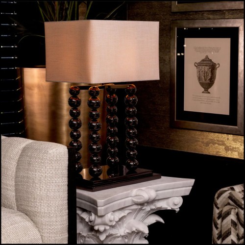 120901 - Modern interior lighting fixture 120901 in black - Pacific Compagnie.