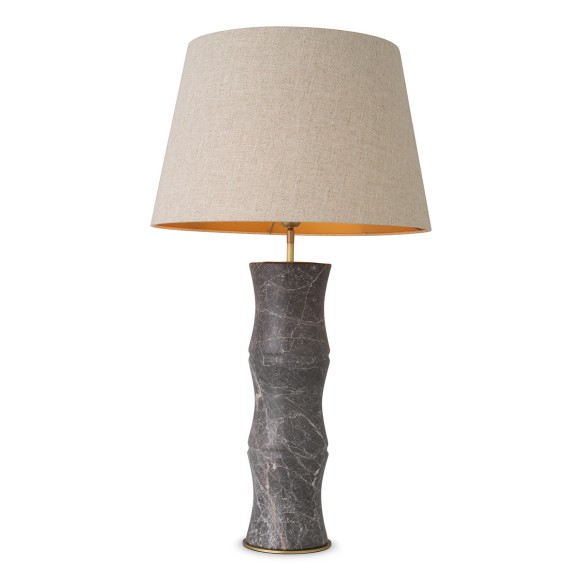 116216 - Marble gray interior lighting fixture in modern design - Pacific Compagnie.