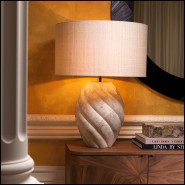 121078 - Luminaire design en céramique grise 121078 - Pacific Compagnie.