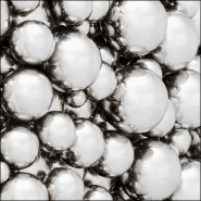 120161 | Décoratif en acier poli de diamètre 77 cm - Pacific Compagnie.