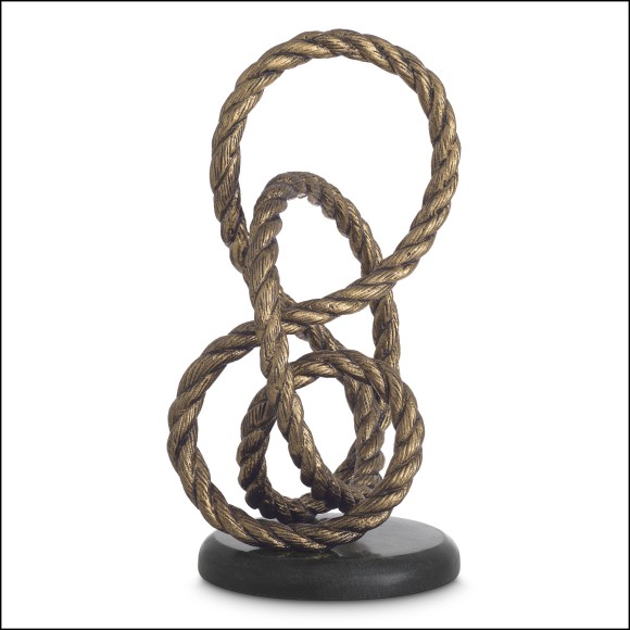 120110 - High-end decorative piece with a blend of luxurious materials and vintage design - Pacific Compagnie.