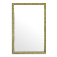 119915 - 120x80cm luxury mirror in laiton vieilli finish, made of verre - Pacific Compagnie.