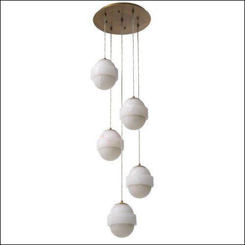 120085 - Sophisticated Diam. 45 × H. 120 cm luminaire for modern spaces - Pacific Compagnie.