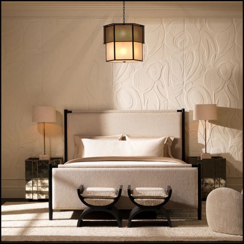 120300 | Lampe en verre bronze 120300 - Pacific Compagnie.