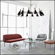 Suspension 151 - Black Lounge - Luminaire noir - Pacific Compagnie.