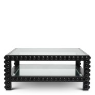 Table basse 24 - Kenton - Black wooden low table for modern living rooms - Pacific Compagnie.