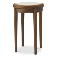 Table d’appoint 24 - Hensley - Caramel finished side table for modern decor - Pacific Compagnie.